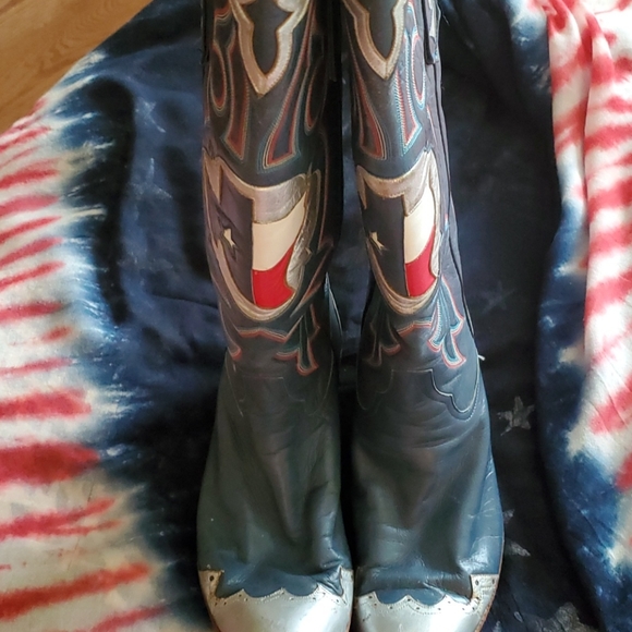 Rocky Carroll Custom Made Boots size 7.5 - Picture 5 of 16
